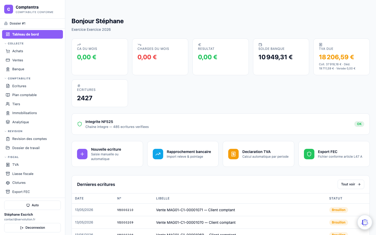 Bilans, liasse fiscale et reporting pour expert-comptable